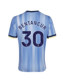 Billige Tottenham Hotspur Rodrigo Bentancur #30 Bortedrakt 2024-25 Kortermet